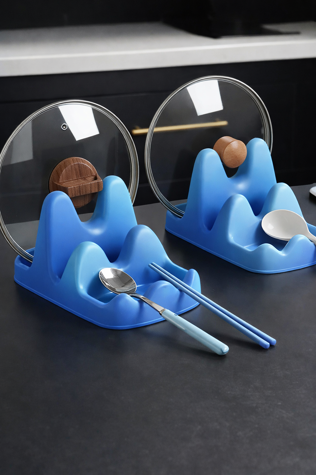 Versatile Pot Lid & Spatula Holder