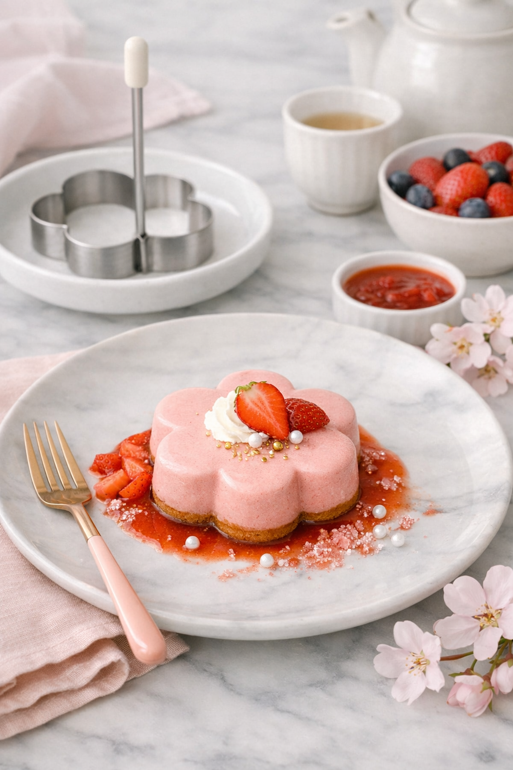 Plum Blossom Egg Mold